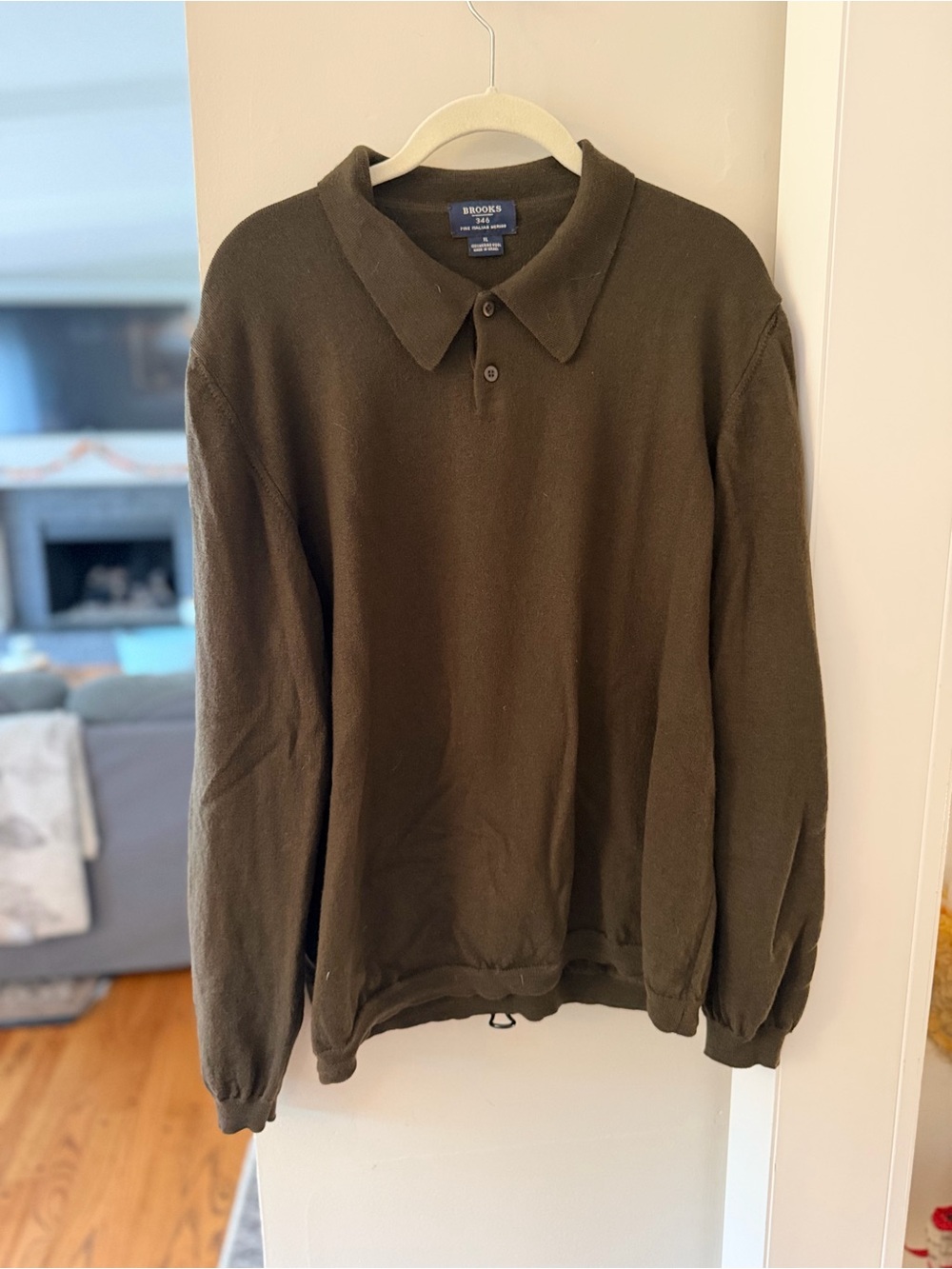 Brooks Brothers Men's Dark Brown Shirt